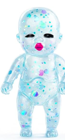 PREEMIE BABY TABA-LIKE SQUISHY (SEE VIDEO)