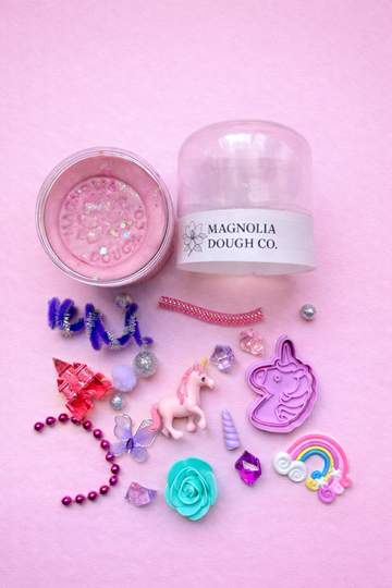  Kids Sensory Play Dough Jar | Mess-Free Unicorn Toy