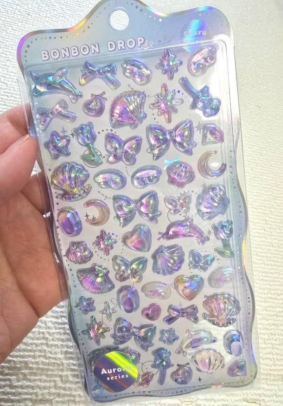 Aurora Bonbon Sparkling Stickers