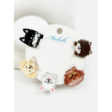 Premium Quality Mini Puppy Hair Claw Clip