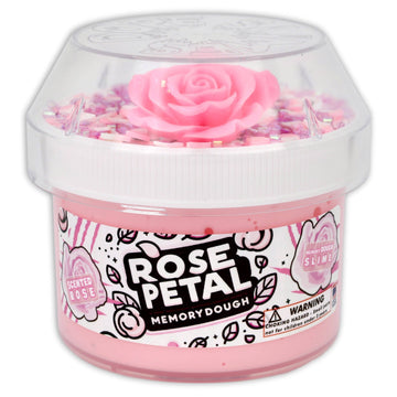 Rose Petal memoryDough - Butter Textured Slime