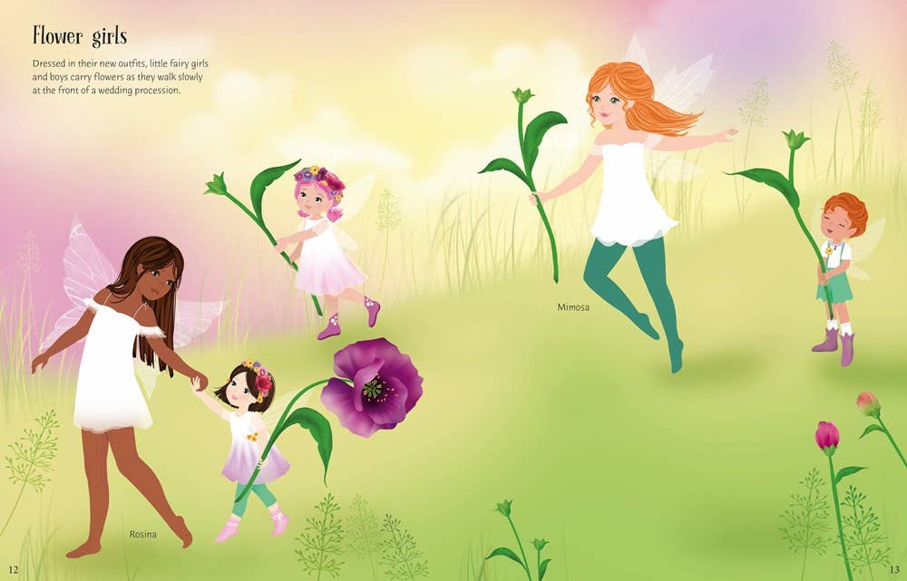 Sticker Dolly Dressing Fairy Weddings : Usborne