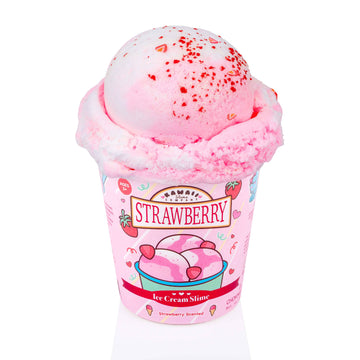 Strawberry Scented Ice Cream Pint Slime (5pcs/case)