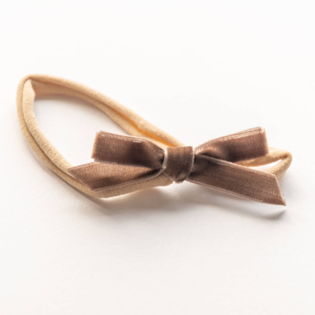 Velvet Bow | Brown