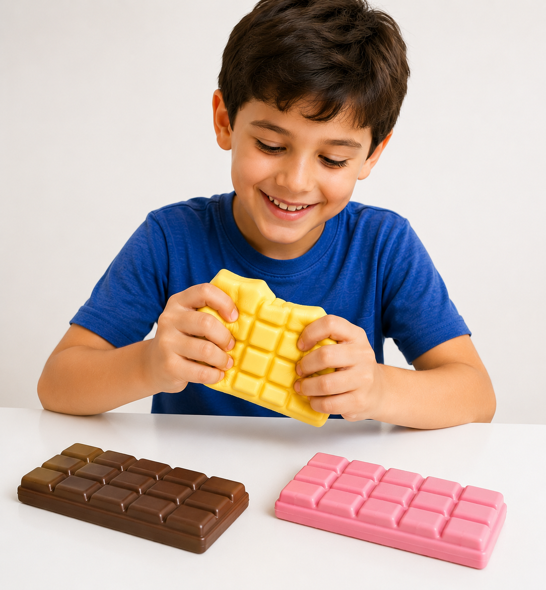 Chocolate Bar Squishy Toy – Slow Rise (6”) MSUSC