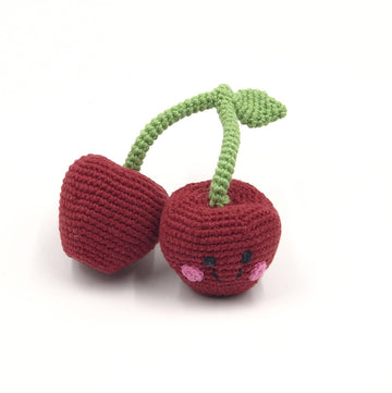 Handmade Rattle - Cherry