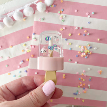 Easter Bunny Popsicle Lip Gloss