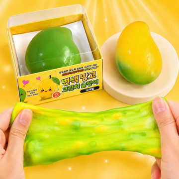 New! Magic Color Mango Crunch Squishy –  ASMR!